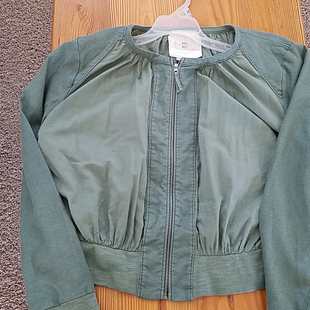 Bomber jacket  Hei Hei brand from Anthropologie